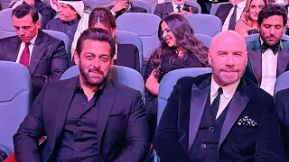 Saudi Arabia #JohnTravolta and #SalmanKhan attend the #joyawards awards ceremony in #Riyadh#shorts