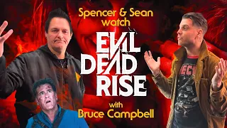 Spencer Charnas & Sean Clark go to the Evil Dead Rise Screening featuring intro by Bruce Campbell