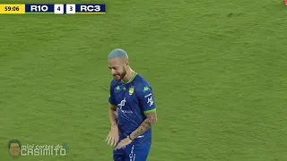 O FRED DO DESIMPEDIDOS TENTOU DAR UMA CANETA NO MASCHERANO !!!