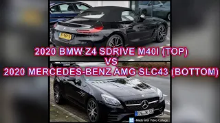 2020 BMW Z4 sDrive M40i vs 2020 Mercedes-Benz AMG SLC43 - Comparison on Paper