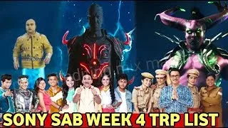 Sony Sub TRP List // Week 4  SonySAB TRP // Serials TRP Of This Week // Week 5 SAB TV TRP // TRP