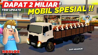 BERBURU SAPI NGAMUK DAPAT UANG 2 MILIAR DAN MOBIL SPESIAL !! QUEST TRID - Roblox Indonesia