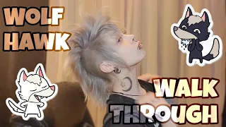 WOLFHAWK Quick Tutorial: Haircut Walkthrough Alt Goth Mohawk/Pixiehawk/Dethhawk