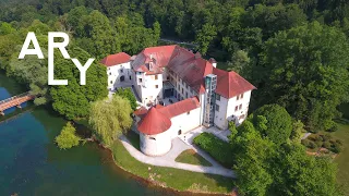 SLOVENIA [Castle Otočec] Drone Captured