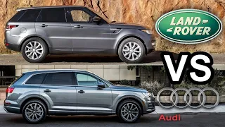 Audi Q7 против Range Rover Sport - какой кроссовер лучше | Выбор есть!