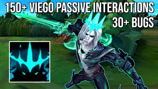 150+ Viego Passive Interactions (30+ Bugs included) [Yuumi, Ornn, Yone, Zac, Azir & more...]