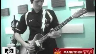 Glory Glory Man United on Guitar (MANUTD BRASIL).flv