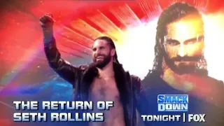 Seth Rollins Returns and brutally attacks Cesaro (Full Segment)