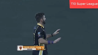 Highest partnership in T10 league between Shoaib Malik and Luke Ronchi 720 hd