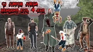 Cj Junior juega Resident Evil 4 Exe - Parte 1 - Loquendo - Gta san andreas