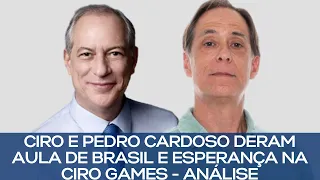 CIRO GOMES E PEDRO CARDOSO ARRASARAM EM LIVE