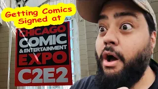 Went to C2E2 2022 to get comics signed!