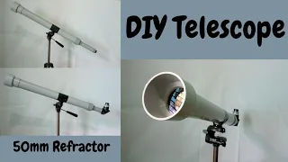 How to make a Telescope. #Kannada #diyprojects  ದೂರದರ್ಶಕವನ್ನು ತಯಾರಿಸುವುದು ಹೇಗೆ ? #howtomake #diy