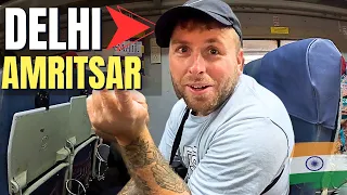 8 HOURS in India's LOWEST TRAIN CLASS 🇮🇳  (2S from Delhi to Amritsar)