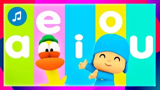 🔠AEIOU UOIEA  | Nursery Rhymes & Baby Songs - Pocoyo