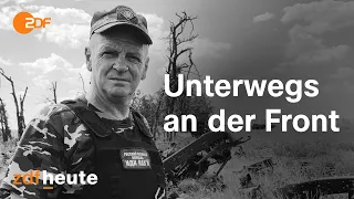 Unterwegs mit der ukrainischen Armee: Zwischen Schützengraben und Dauerbeschuss | auslandsjournal