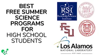 Best free Science Programs for high school students