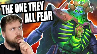 The Most FEARED Necron. Imotekh The Storm Lord EXPLAINED! | Warhammer 40k Lore