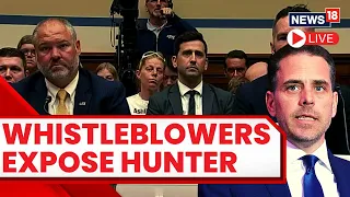 IRS Whistleblowers Testify Before US Congress Panel On Hunter Biden Probe | Hunter Biden News LIVE