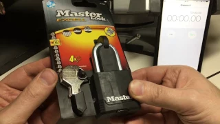 (152) FAIL! Master Lock Excell vs Packaging - Which is More Secure?