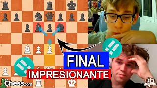 IMPRESIONANTE FINAL! Lazavik Vs Carlsen