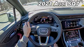 2021 Audi SQ7 - The 500hp Family Hauler You NEED to Drive (POV Review)