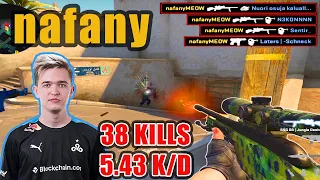 HARD CARRYING LEVEL 10! ~ nafany FACEIT Dust2 POV // 38 Kills ~ 2.83 HLTV