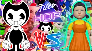 Squid Game vs Bendy - Tiles Hop EDM Rush