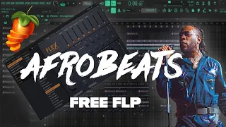 Making an Afrobeat | Fl studio - Beat tutorial (FREE FLP)  2024 ( Burna Boy, Rema, Tems Wizkid)