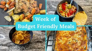 Week of Budget Friendly Meals || Cook with Me