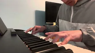 3 weeks on the piano - Minecraft Wet Hands