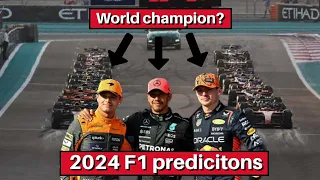 Predictions for 2024 F1 season