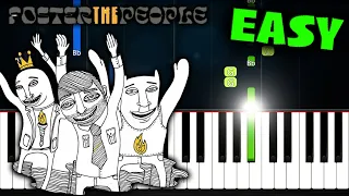 Foster The People - Pumped Up Kicks - EASY Piano Tutorial