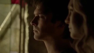 The Vampire diaries 8×16 Finale Damon and Caroline say goodbye to stefan