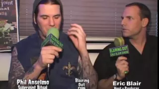 Pantera,Down,SuperJoint Ritual's Phil Anselmo talks w Eric Blair 2003