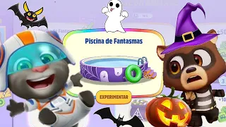 My Talking Tom Friends New Halloween Swimming Pool Gameplay Android ios