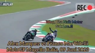 Hasil MotoGP Italia 2023 Hari Ini Alex Marquez vs Franco Morbidelli di FP1 Mugello