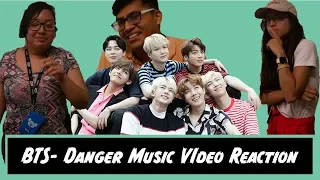 BTS- Danger MV Reaction!!
