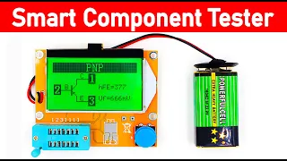 Electronic components tester - MUST HAVE !! Прошивка транзистор тестера LCR-T4 программатором USBASP