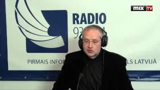 MIX TV: Журналист Янис Домбурс в программе "Утро на Балткоме"