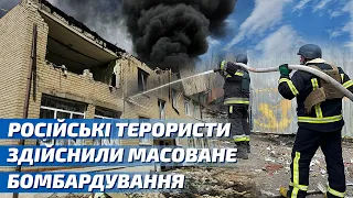 Харківщина: російські терористи здійснили масоване бомбардування прикордонного населеного пункту