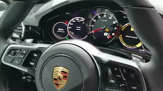 Новый Porsche Cayenne. Видео из салона