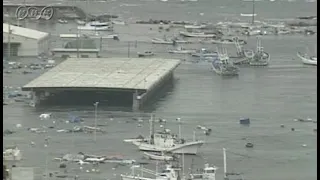 Tsunami Floods Oarai Port & Town Hall, Oarai 3.11 [Extended]