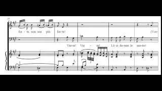 La Ci Darem La Mano (Don Giovanni - Mozart) Score Animation