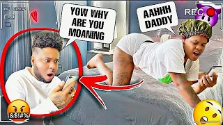 CALLING MY BOYFRIEND PHONE WHILE  GROANING PRANK! *he went crazy*