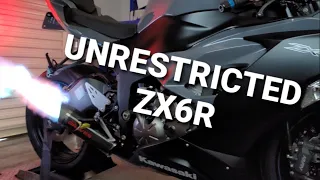 Kawasaki ZX-6R 636 makes Monster Gains after ECU Flash and Dyno Tune - Moore Mafia