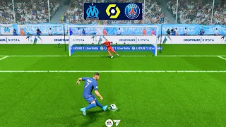 Ligue 1 2023/24 - Marseille vs. PSG - Penalties