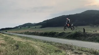 KTM EXC 520 Road big jump 2k23