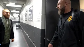 Triple H arrives at NXT TakeOver: New York: Triple H's Road to WrestleMania