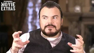 THE HOUSE WITH A CLOCK IN ITS WALLS | On-set visit with Jack Black "Jonathan Barnavelt"